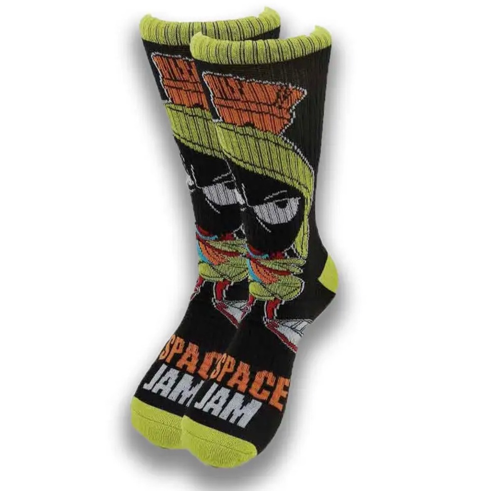 Marvin the Martian crew socks